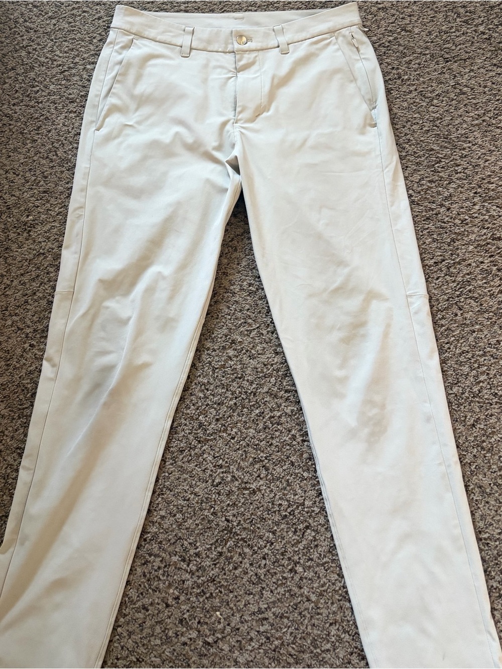 lululemon commission pants cream